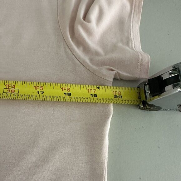 Old Navy T-Shirt Size LG Pinky Promise Relaxed Short Sleeve Rayon Top - Picture 5 of 8